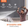 VEVOR Akku Hochdruckreiniger Kabellos Wasser Druckreiniger Spritzpistole Druckreinigerpistole (250W 21V, 50bar, zur mobilen Reinigung und Bewässerung, 4L/min, inkl. Zubehör, Ladegerät) – Bild 2