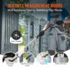 VEVOR Akku Hochdruckreiniger Bürstenlos Wasser Druckreiniger Spritzpistole Druckreinigerpistole (21 V, 50 bar, zur mobilen Reinigung und Bewässerung, 3,5L/min, inkl. Zubehör, 0°~40°-Düse) – Bild 5