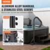 VEVOR Whirlpool Handlauf 272kg Tragfähigkeit Spa-Geländer aus Aluminiumlegierung Pool Handlauf Höhenverstellbar von 122,92 bis 160cm Haltegriff Einstiegshilfe 360° drehbar für Schwimmbäder Whirlpools – Bild 2
