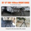 VEVOR Wohnmobil-Stabilisierungsheber 1 Stk. 880–1450 mm Höhenverstellbar, 2,27 t Tragfähigkeit Wohnwagen-Halterungen, Klappbarer Stativstabilisator 200 x 200 x 1326 mm, Wohnwagen-Stativ Inkl. Zubehör – Bild 4