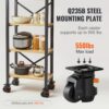 VEVOR Nivellierrollen, verstellbare, auf einer Platte montierte Nylonrolle, 997,9 kg, 4er-Set – Bild 5 VEVOR Nivellierrollen, verstellbare, auf einer Platte montierte Nylonrolle, 997,9 kg, 4er-Set – Bild 5