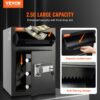 VEVOR 70,8 L Einwurftresor, Deposittresor mit Drop-Slot, elektronischem Codeschloss und 2 Notfallschlüsseln, 355 x 355 x 515 mm, Business Drop Slot Safe für Bargeld, zu Hause, Hotel, Büro usw. – Bild 2