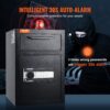 VEVOR 70,8 L Einwurftresor, Deposittresor mit Drop-Slot, elektronischem Codeschloss und 2 Notfallschlüsseln, 355 x 355 x 515 mm, Business Drop Slot Safe für Bargeld, zu Hause, Hotel, Büro usw. – Bild 5