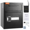 VEVOR 48,1 L Depository Safe, Deposit Safe mit Drop-Slot, elektronischem Codeschloss und 2 Notfallschlüsseln, 45 x 30 x 35 cm, Geschäftssafe für Bargeld, zu Hause, Hotel, Büro VEVOR 48,1 L Depository Safe, Deposit Safe mit Drop-Slot, elektronischem Codeschloss und 2 Notfallschlüsseln, 45 x 30 x 35 cm, Geschäftssafe für Bargeld, zu Hause, Hotel, Büro