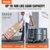 VEVOR 2-in-1 Sackkarre Klappbar 0,6243kg Tragfähigkeit Transportkarre Aluminiumlegierung & Kohlenstoffstahl Sackkarre ⇋ Plattformwagen Trolley für Lade- & Transportaufgaben im Innen- & Außenbereich – Bild 2