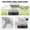 VEVOR Funkenfang für Feuerschalen φ508 x 160 mm Feuerstellengitter Funkenschutz Edelstahl Funkenhaube 2-mm-Maschenlöcher Feuerschale Funkenschutzhaube Ideal für Feuerstellen Feuerschalen und Kaminen – Bild 4