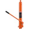 VEVOR Hydraulischer Langer Ram-Wagenheber, 3 t Motorhebezylinder mit Einzelkolbenpumpe & Flacher Basis, Hydraulischer Auto-Flaschenheber für Motorhebebühnen, Garagen-/Ladenkrane, Bauernhof usw.