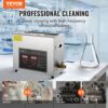 VEVOR Ultraschallreiniger 6 L, Ultraschall Edelstahl-Reinigungsgerät 300 W, Ultraschallreinigungsgerät mit Digitaler Anzeige 0-30 Min, Reinigung Ultraschall für Schmuck, Brillen, Uhren usw. – Bild 2