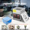 VEVOR Ultraschallreiniger Ultraschall Edelstahl-Reinigungsgerät 150 W, 2 L Ultraschallreinigungsgerät mit digitaler Anzeige 0-30 Min, Reinigung Ultraschall für Schmuck, Brillen, Uhren usw. – Bild 5