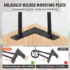 VEVOR 4er-Set Tischbeine Haarnadelbein 710mm hoch 110x110mm Montageplatte Kohlenstoffstahl Pulverbeschichtet Hairpinlegs 227kg Tragfähigkeit Ideal für Küchentische Wohnzimmerkonsolen Studio-Tische – Bild 4
