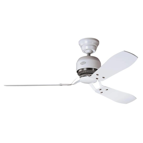 HUNTER FANS Deckenventilator Industrie II 132 cm Weiß mit Wandschalter
