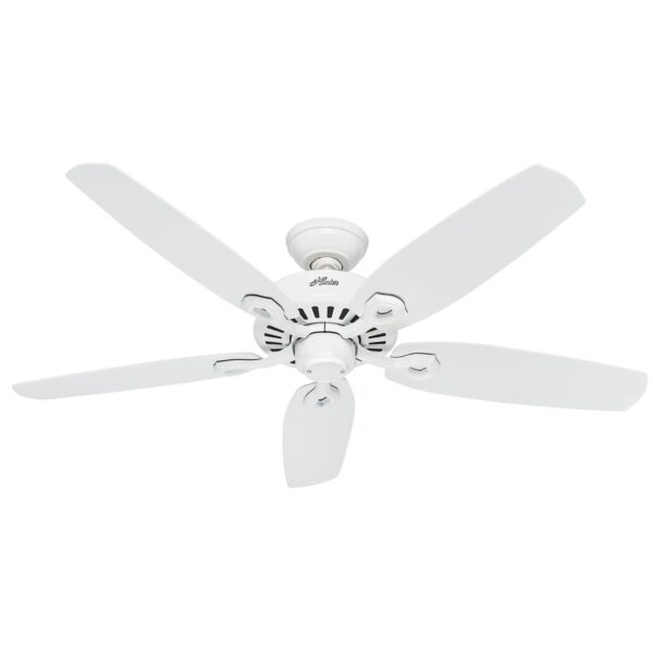 HUNTER FANS Deckenventilator mit Zugkette Builder Elite 132 cm Weiß