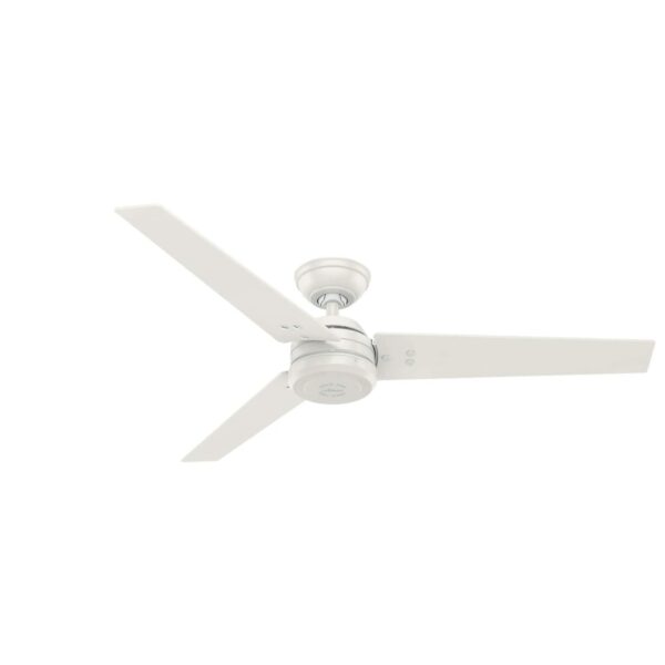 HUNTER FANS Deckenventilator Protos Weiß 132 cm mit Wandschalter