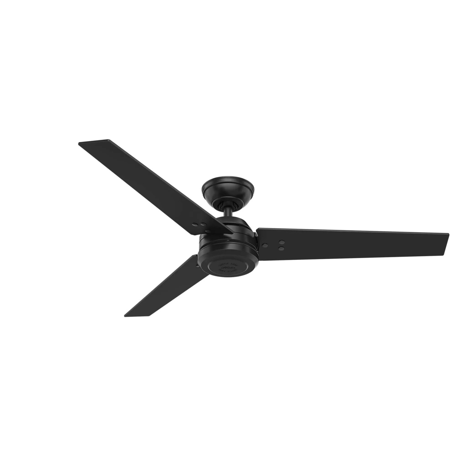 HUNTER FANS Deckenventilator Protos Matt Schwarz 132 cm mit Wandschalter