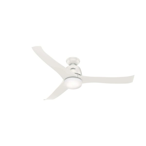 HUNTER FANS Deckenventilator Harmony Weiß 137 cm mit Beleuchtung und Fernbedienung HUNTER FANS Deckenventilator Harmony Weiß 137 cm mit Beleuchtung und Fernbedienung