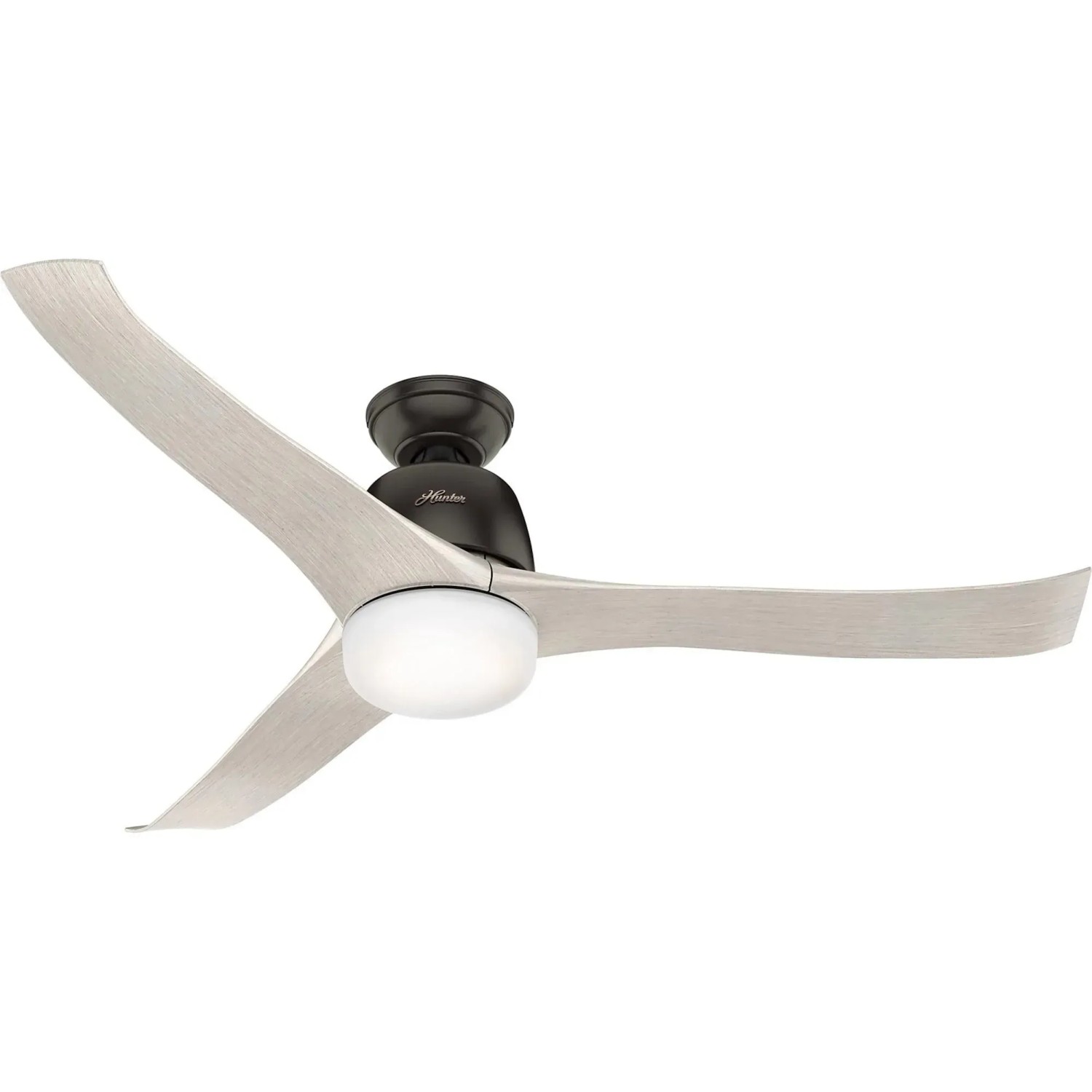 HUNTER FANS Deckenventilator Harmony Bronze 137 cm mit Beleuchtung und Fernbedienung