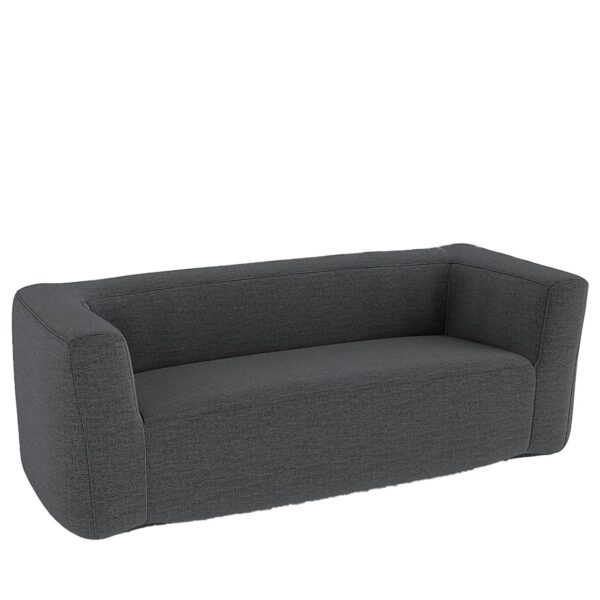 Costway Aufblasbares Sofa mit Abnehmbarem Bezug 184 x 79 x 67 cm Grau