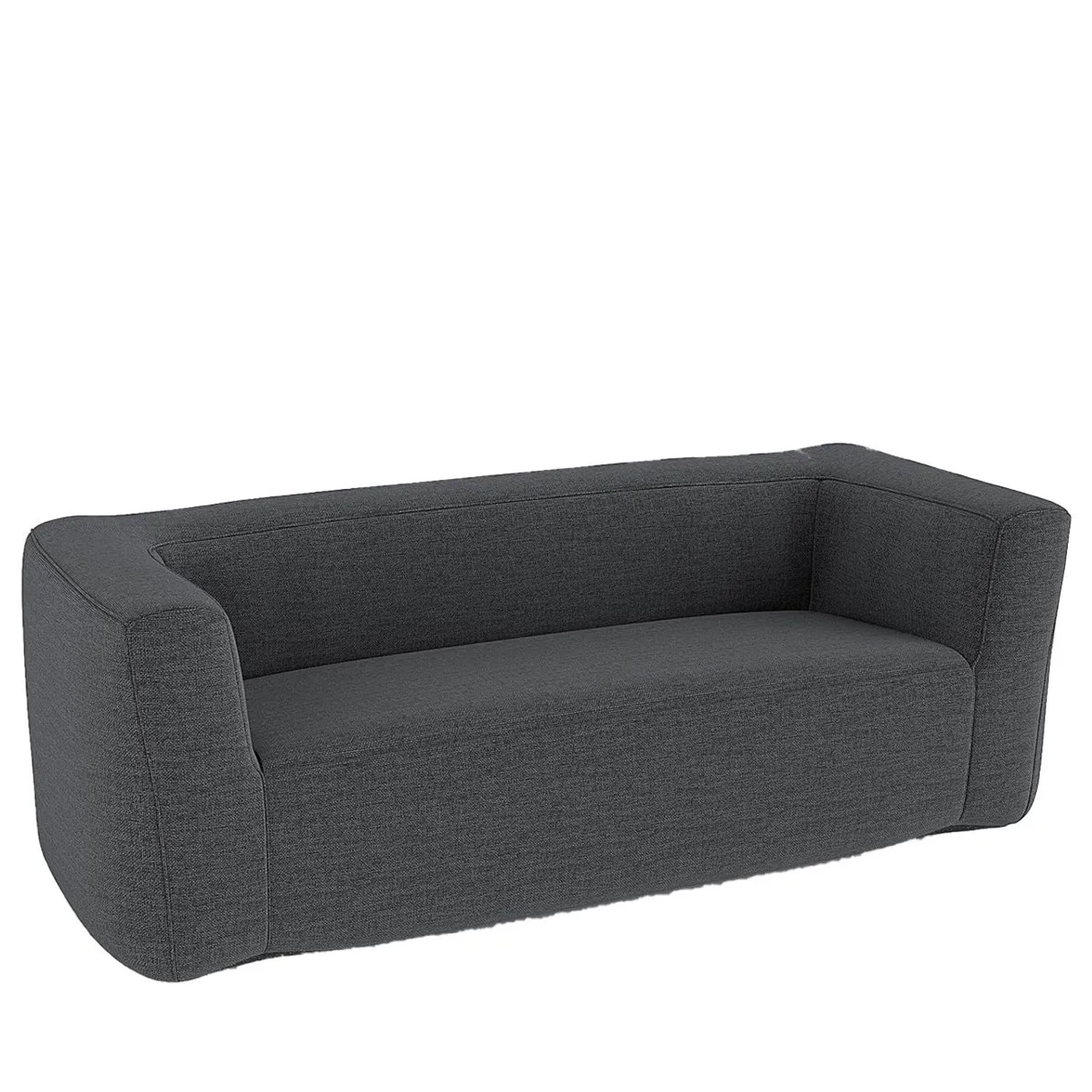 Costway Aufblasbares Sofa mit Abnehmbarem Bezug 184 x 79 x 67 cm Grau