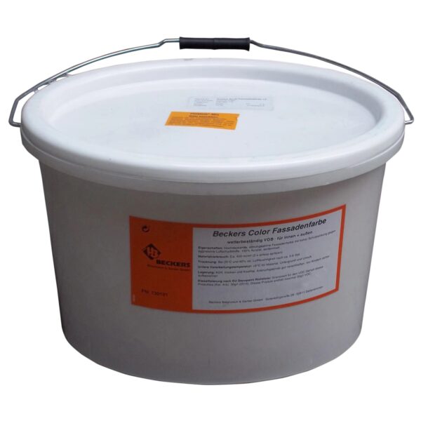 Beckers Betonzaun Acrylfarbe 5, Perlweiß