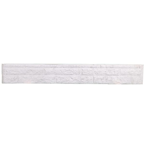 Beckers Betonzaun Platte Klassik Fels 184 cm x 26 cm x 4,8 cm