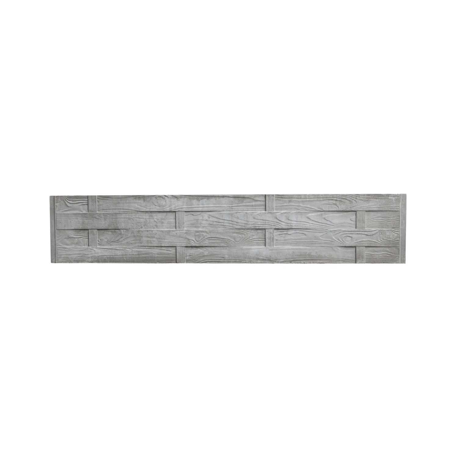 Betonzaun-Platte Flecht 200 cm x 38,5 cm x 3 cm
