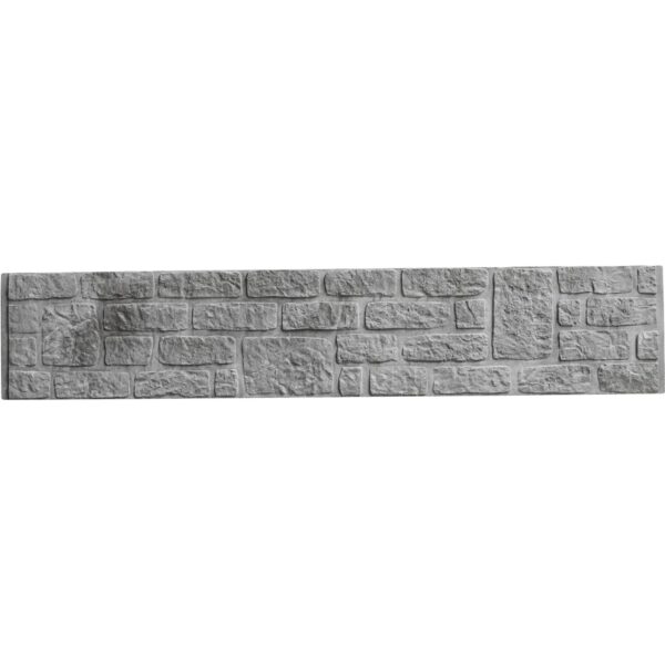 Betonzaun-Platte Romania 200 cm x 38,5 cm x 3 cm