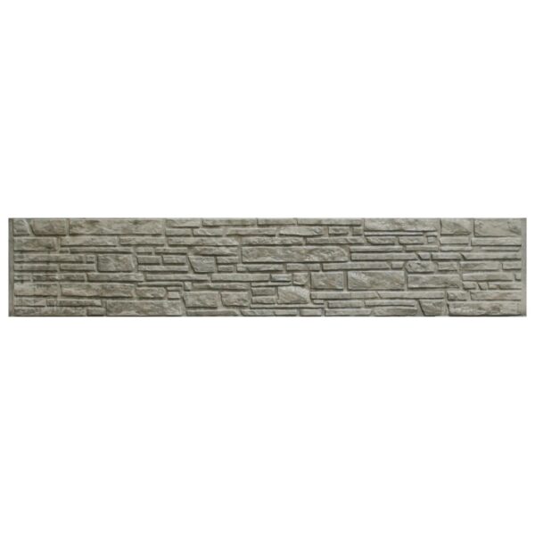 Betonzaun-Platte Montana 200 cm x 38,5 cm x 3 cm Betonzaun-Platte Montana 200 cm x 38,5 cm x 3 cm