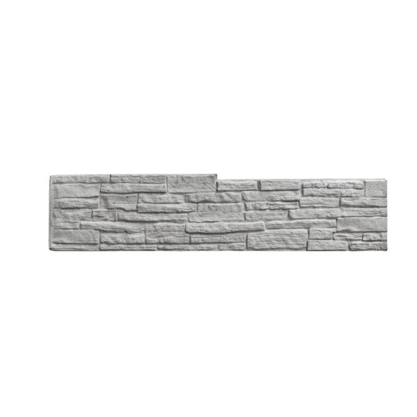 Betonzaun Ober-/ Unterplatte Nostalgie 144 cm x 30 cm x 4,5 cm