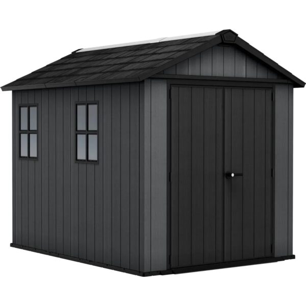 Keter Gartenhaus Newton 759 Kunststoff Grau 287x230x246 cm