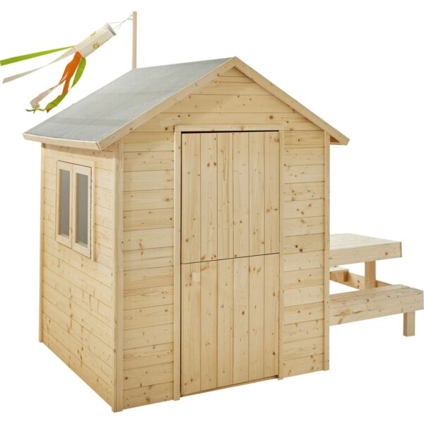 Soulet Kinderspielhaus Tiana 162 cm x 221 cm x 127 cm Soulet Kinderspielhaus Tiana 162 cm x 221 cm x 127 cm