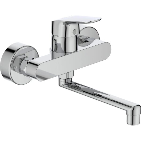 Ideal Standard Wand-Küchenarmatur Ceraflex Aufputz Chrom