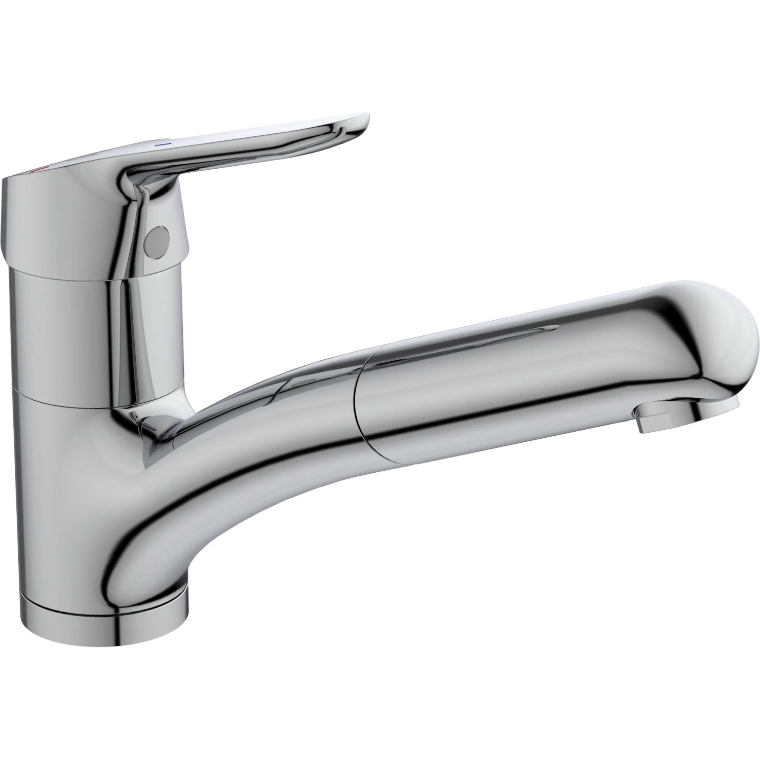 Ideal Standard Küchenarmatur Ceraflex BlueStart herausziehbare Handbrause Chrom