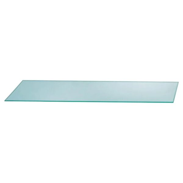 Kristall-Form Regal Ablage 70 cm x 14 cm Klarglas Geschraubt