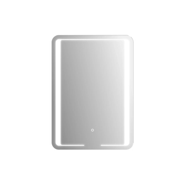 Kristall-Form Leuchtspiegel RoomLight II 50 cm x 70 cm Hoch Sensorschalter