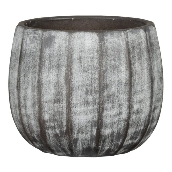 Scheurich Übertopf Runa 784 Ø 25 cm x 20 cm Washed Grau