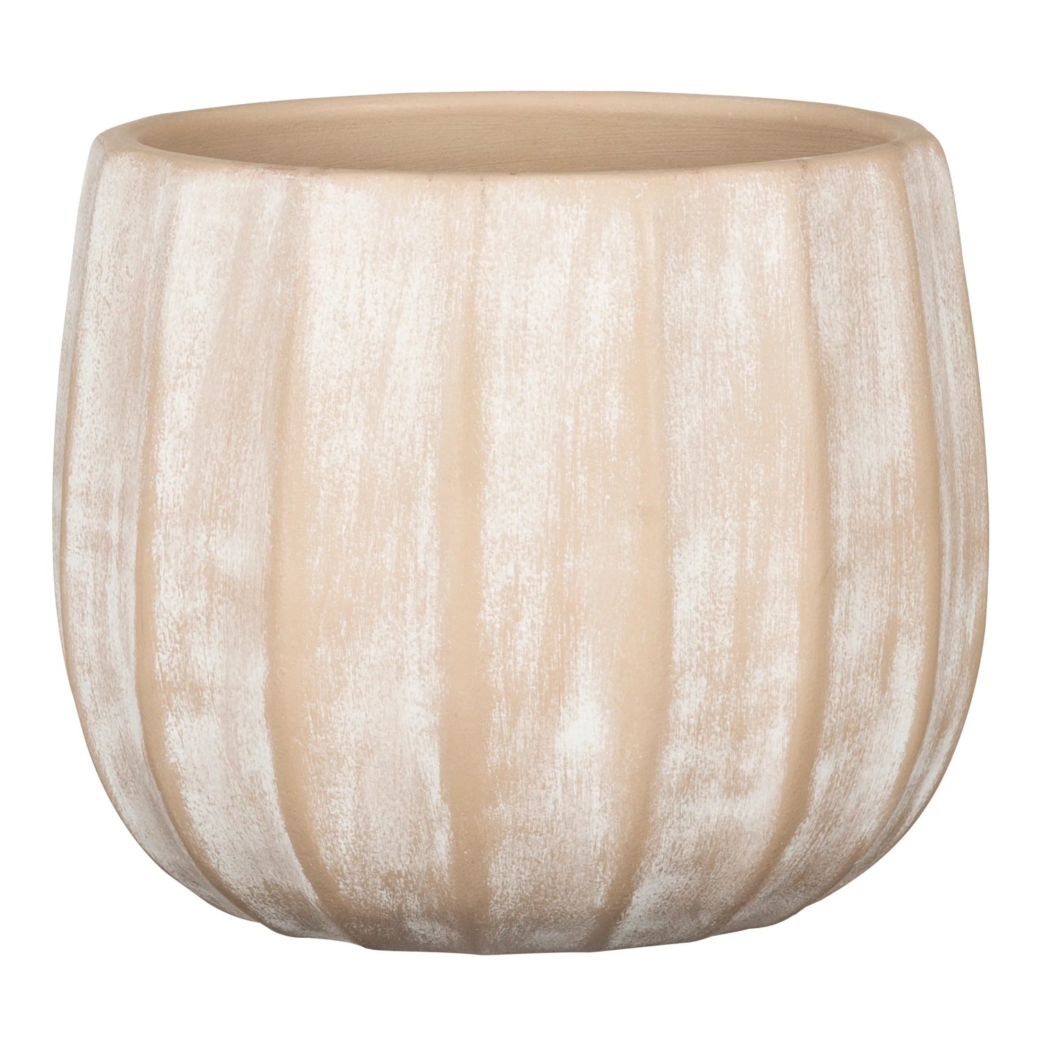 Scheurich Übertopf Runa 784 Ø 20 cm x 16 cm Washed Cream