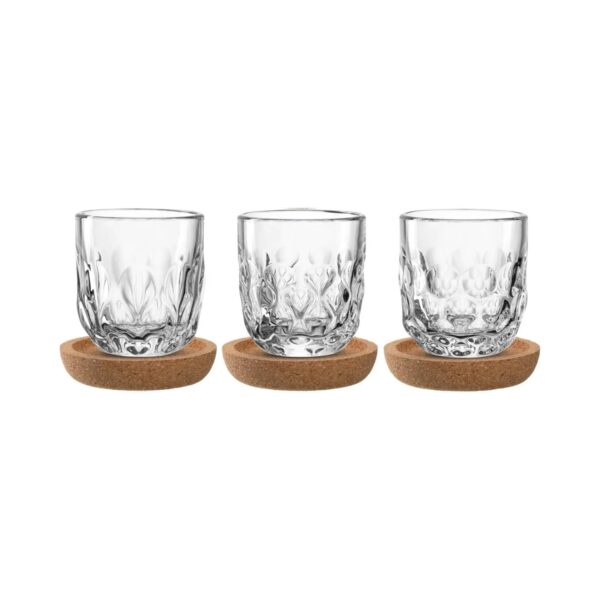 Leonardo Gocce Espresso-Set mit Untersetzer 6-teilig Leonardo Gocce Espresso-Set mit Untersetzer 6-teilig