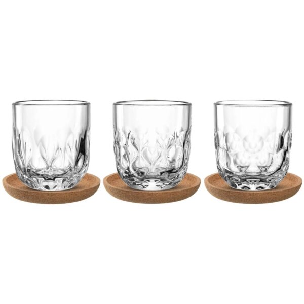 Leonardo Gocce Kaffee-Set mit Untersetzer 6-teilig