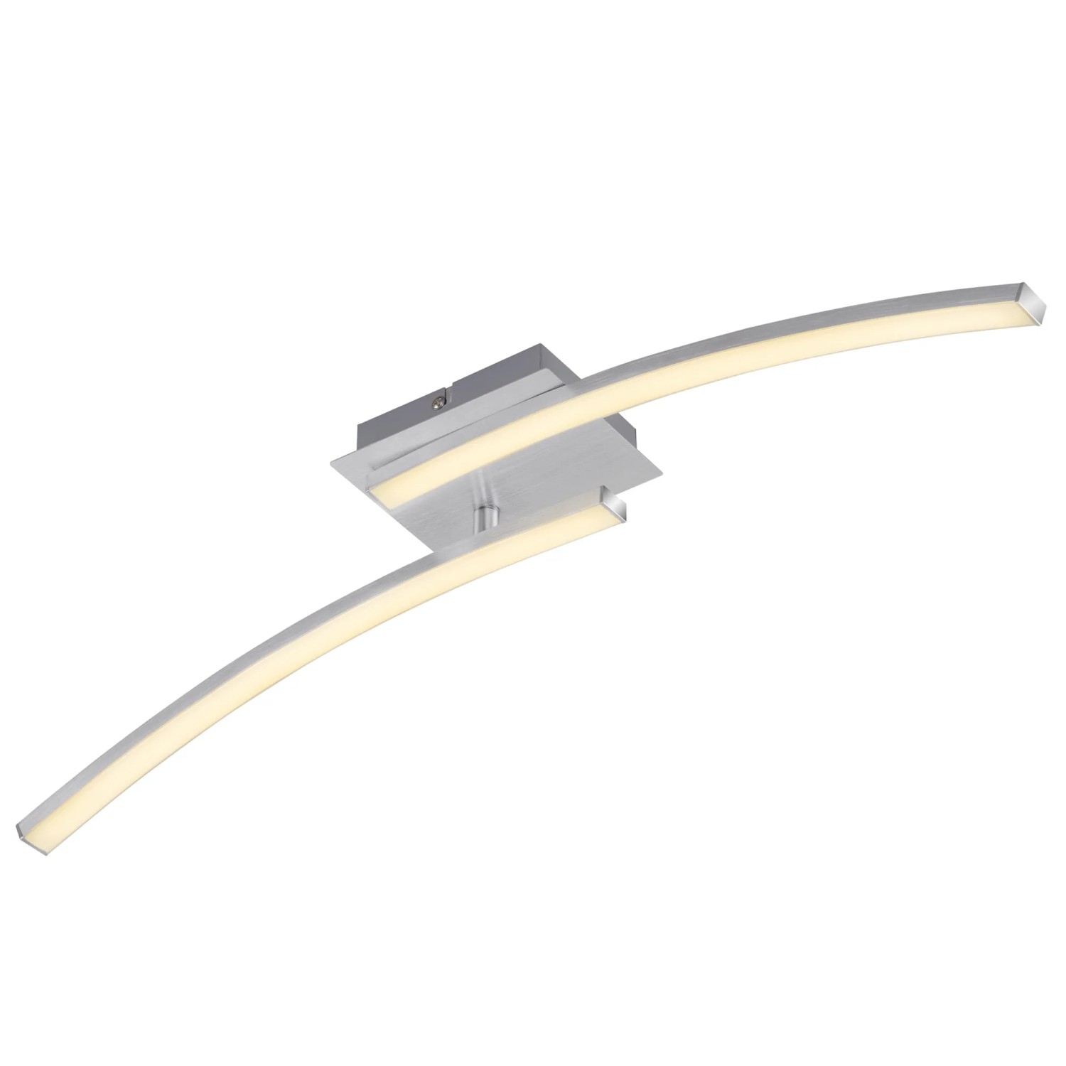 Briloner LED-Deckenleuchte Go 6 W Warmweiße Lichtfarbe Silber