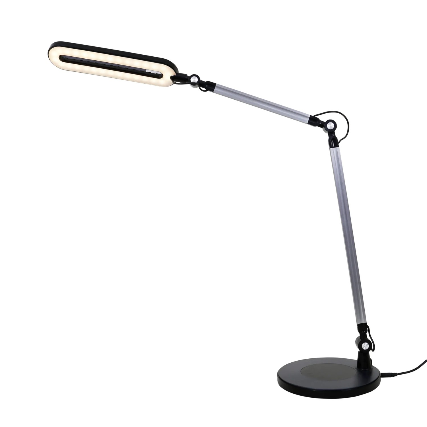Brilo Schreibtischleuchte Swan Dimmbar Touch CCT Schwarz