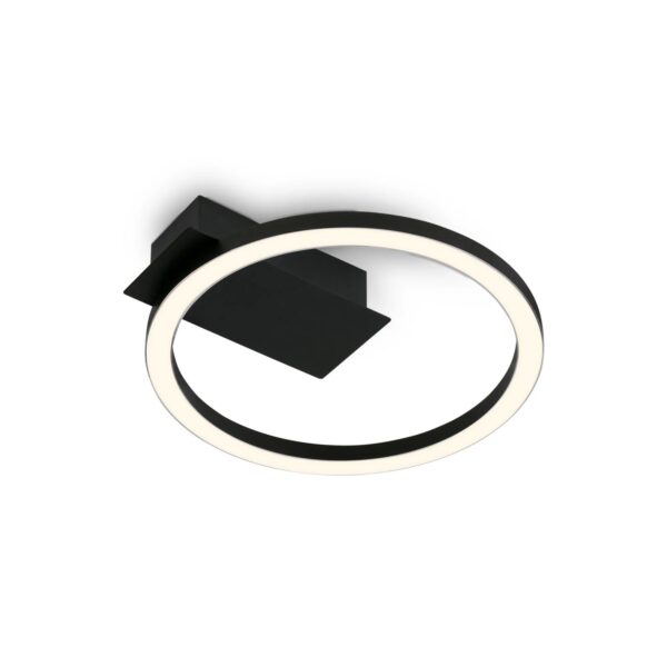 Brilo LED-Deckenleuchte Nici Warmweiße Lichtfarbe Schwarz 75 cm x 21 cm x 11 cm