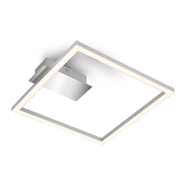 Brilo LED-Deckenleuchte Nici Warmweiße Lichtfarbe Silber 26,5 cm x 25 cm Brilo LED-Deckenleuchte Nici Warmweiße Lichtfarbe Silber 26,5 cm x 25 cm