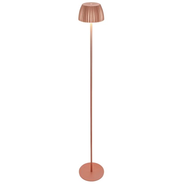 Brilo Akku-Stehleuchte Riffle Dimmbar Touch Lichtkante Kupfer Brilo Akku-Stehleuchte Riffle Dimmbar Touch Lichtkante Kupfer
