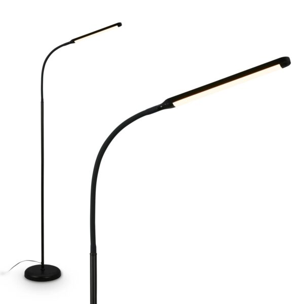 Brilo LED-Stehleuchte Mura Touchdim Schwenkbar Schwarz 135,2 cm x Ø 21 cm Brilo LED-Stehleuchte Mura Touchdim Schwenkbar Schwarz 135,2 cm x Ø 21 cm
