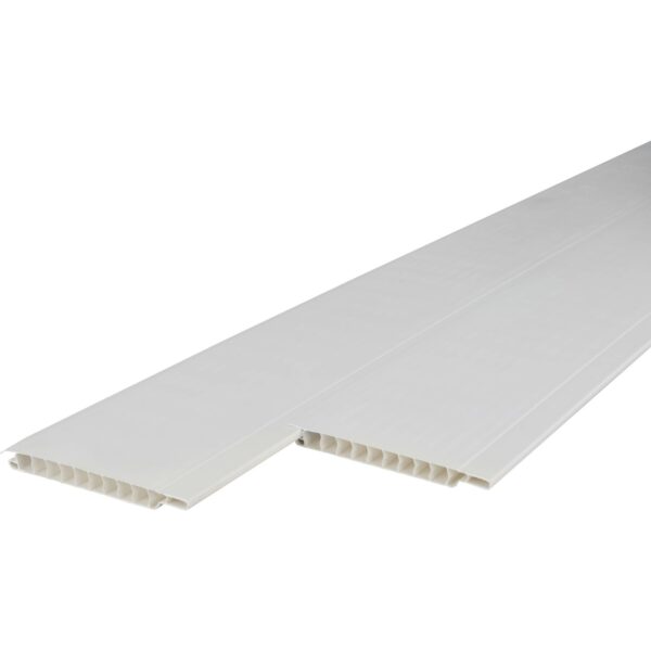 Kosche Kunststoffpaneele Duropan 270 cm x 10,5 cm Weiß