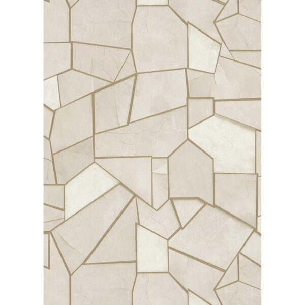Erismann Vliestapete Elle Decoration 4 Mosaique Beige