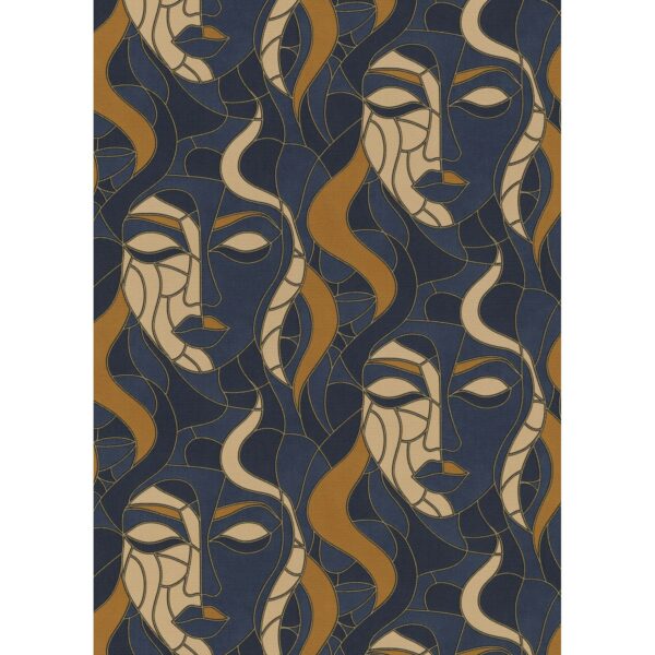 Erismann Vliestapete Elle Decoration 4 Moretta Blau Erismann Vliestapete Elle Decoration 4 Moretta Blau