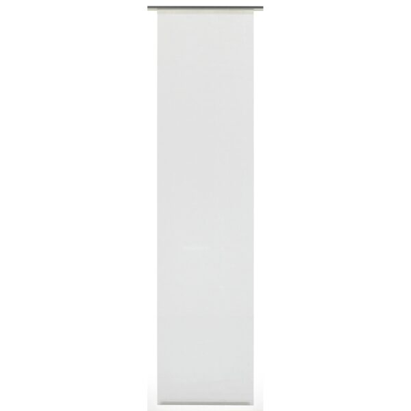 Gardinia Schiebevorhang Uni Weiß 60 cm x 245 cm