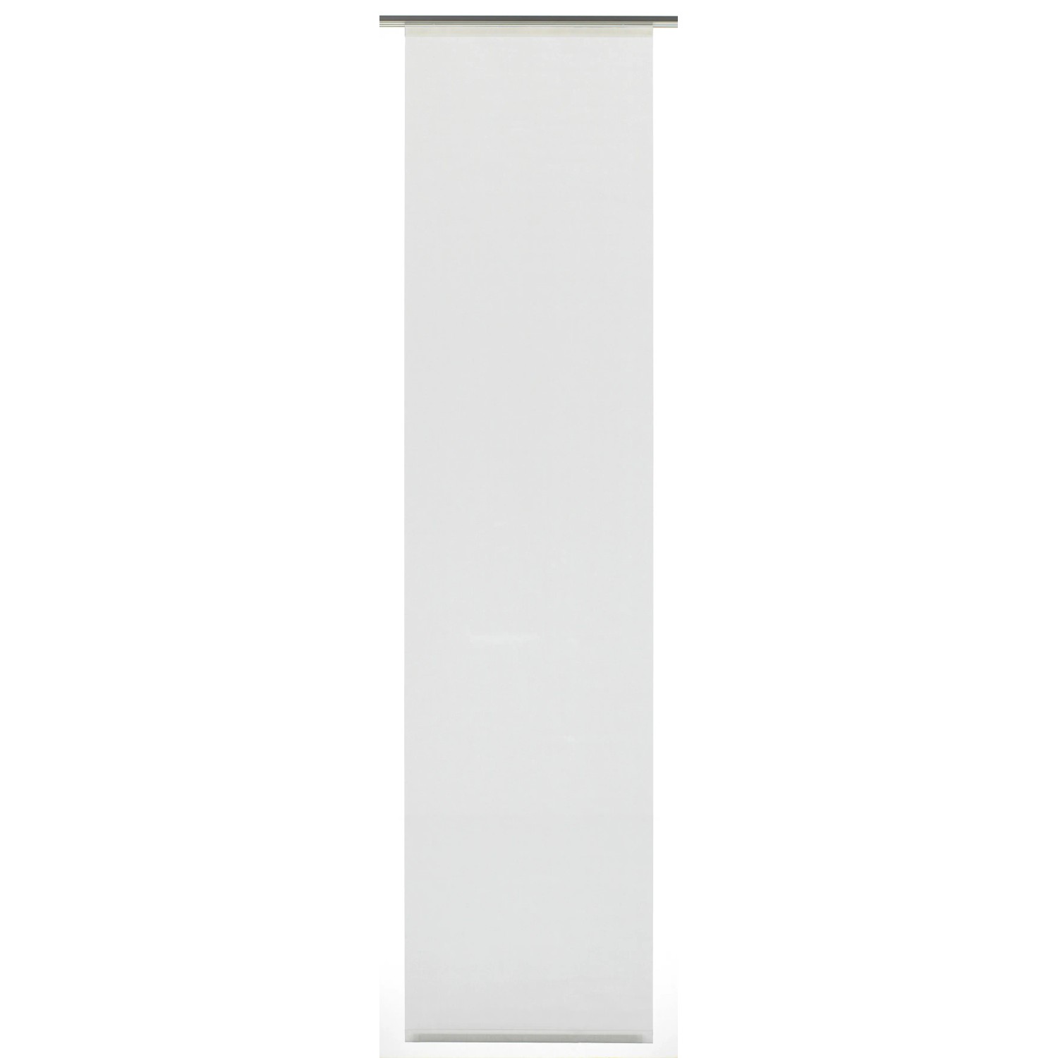 Gardinia Schiebevorhang Uni Weiß 60 cm x 245 cm