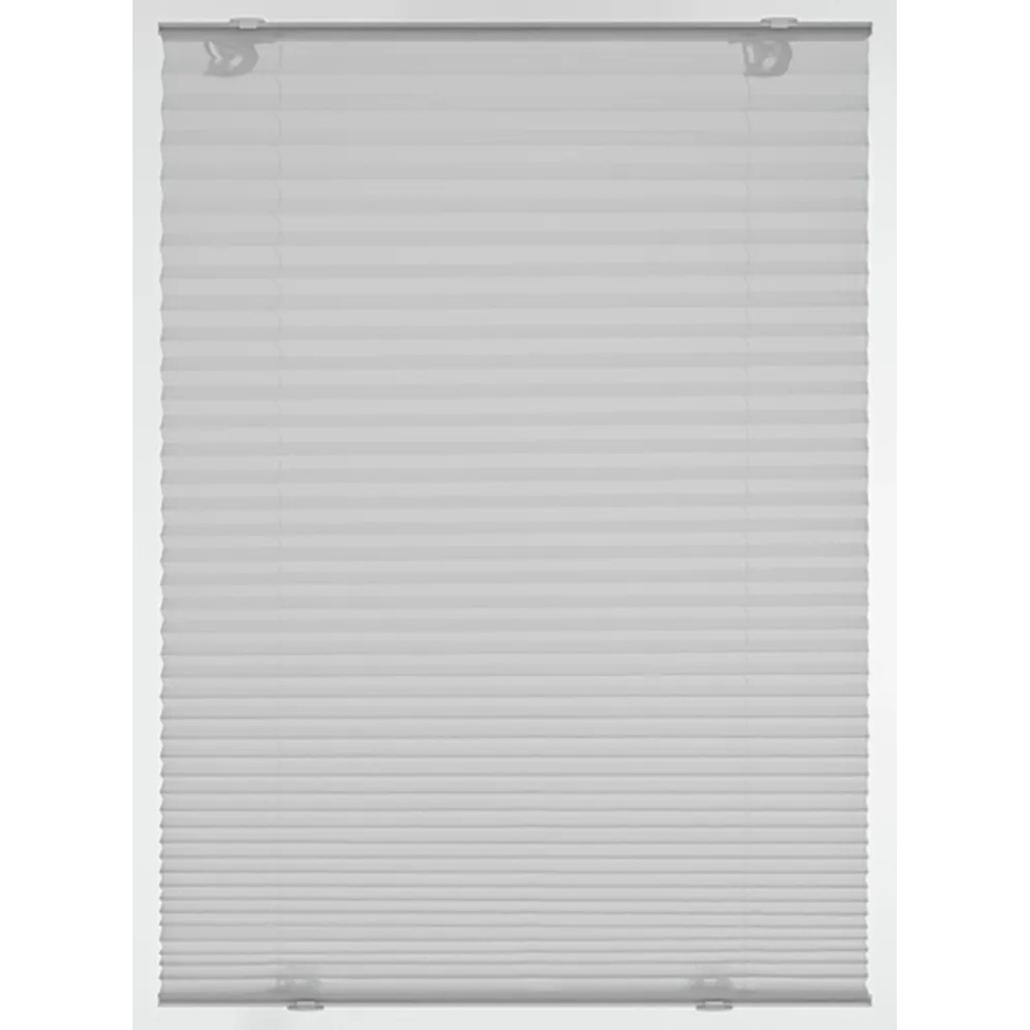 Gardinia Plissee Solo 90 cm x 130 cm Grau